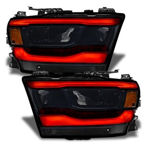 RAM 1500 Big Horn Headlight DRL Upgrade Kit - ORACLE Lighting - ColorSHIFT True White LED - RGB+W - `19-`24